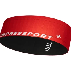 Compressport Free Hardloopriem - fluo red/black