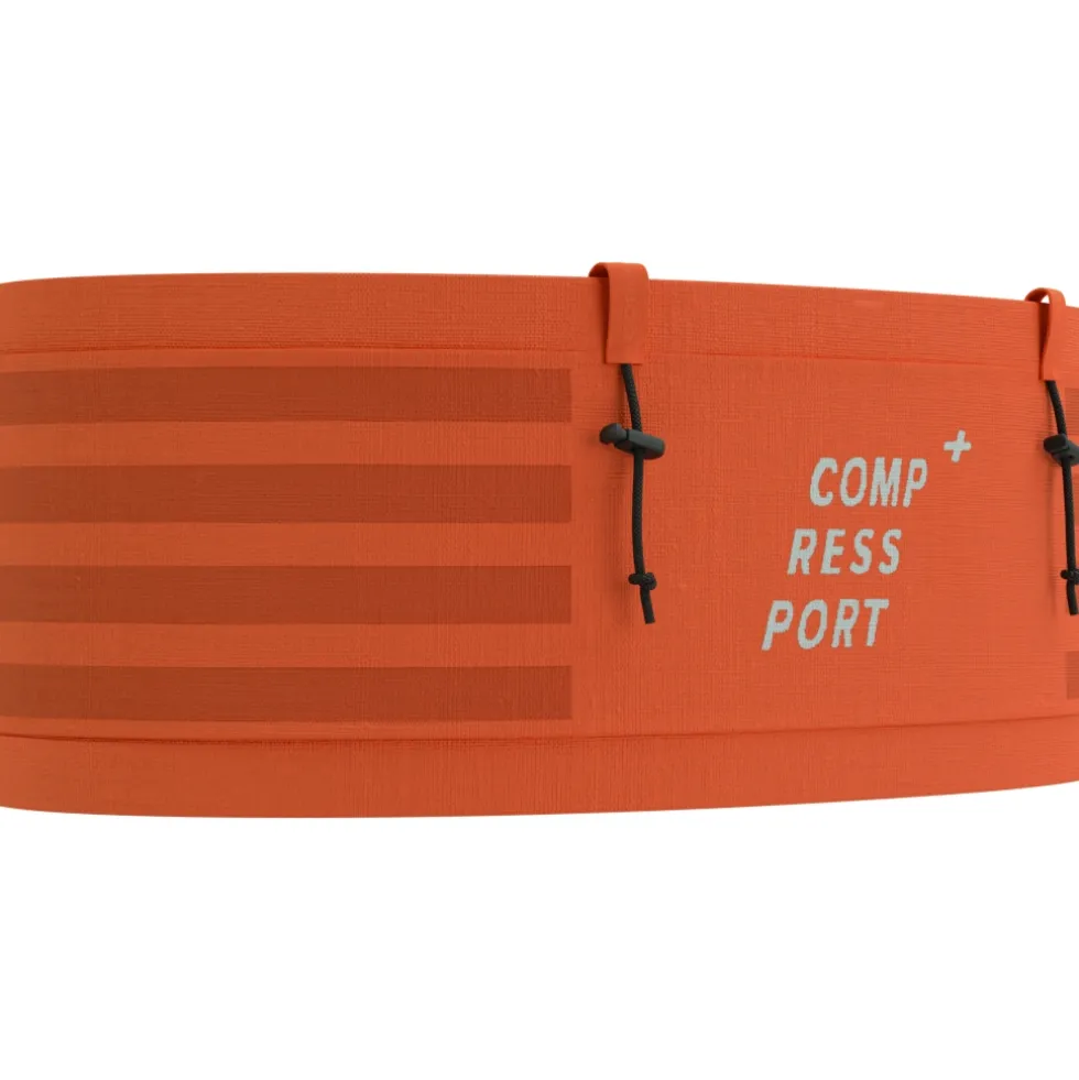 Compressport Free Pro Hardloopriem - tigerlily/fluo red