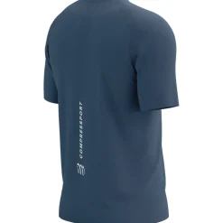 Compressport Performance Running T-Shirt Heren - indigo