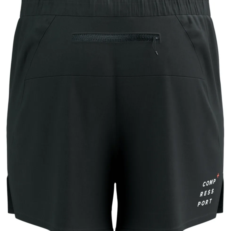 Compressport Performance Running Shorts Heren - zwart