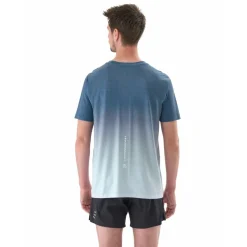 Compressport Performance Running T-Shirt Heren - poseidon/ice flow