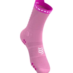 Compressport Pro Racing Compressiesokken v4.0 Trail - begonia/neon pink