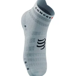 Compressport Pro Racing Compressiesokken v4.0 Ultralight Run Low - white/alloy