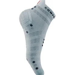 Compressport Pro Racing Compressiesokken v4.0 Ultralight Run Low - white/alloy