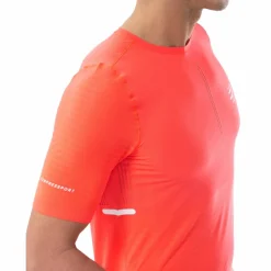 Compressport Pro Racing T-Shirt Heren - fluo red