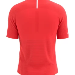 Compressport Pro Racing T-Shirt Heren - fluo red