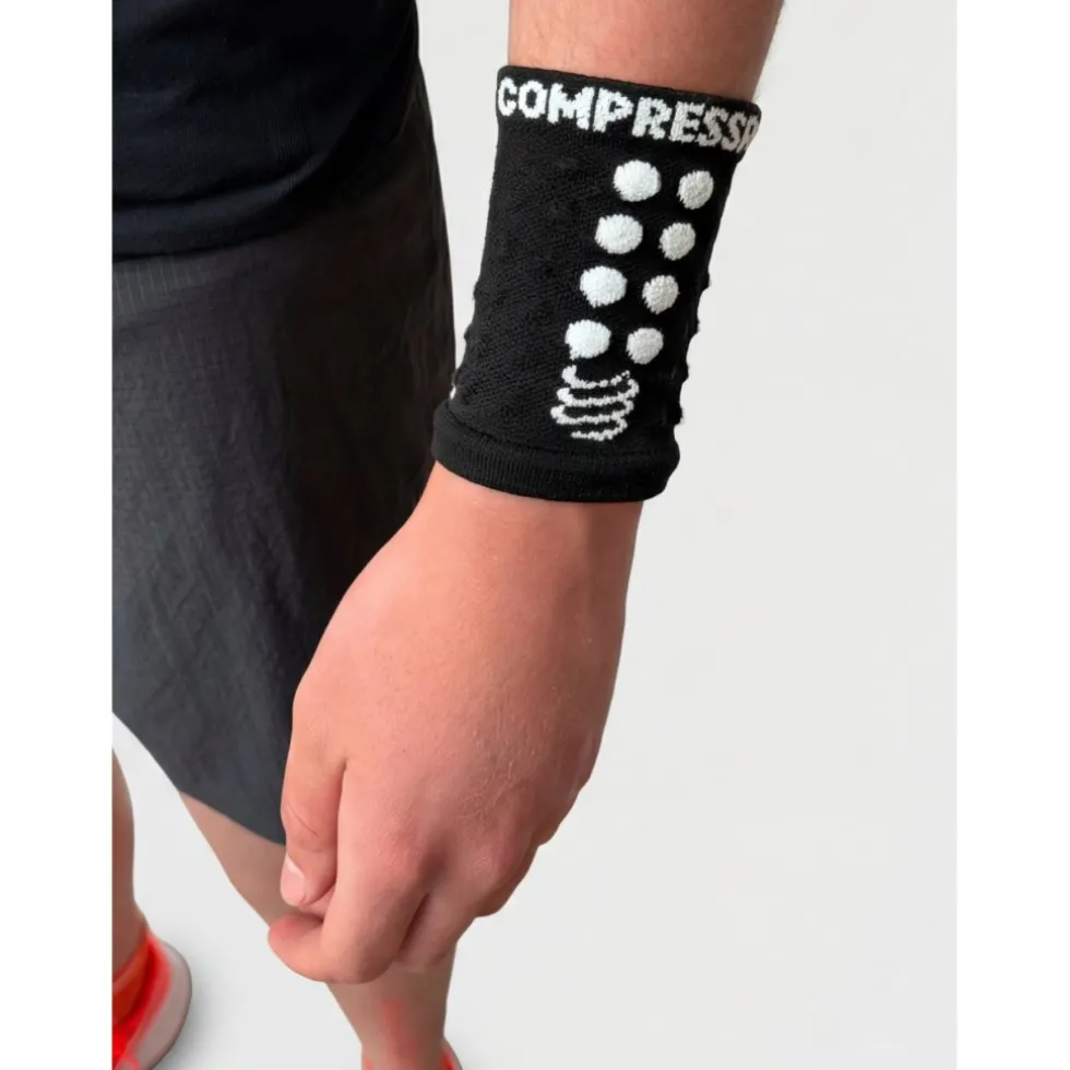 Compressport Racing Zweetband - zwart