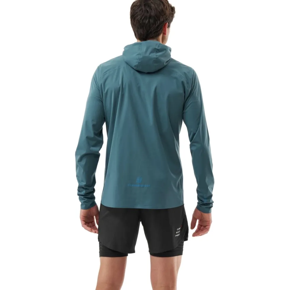Compressport Tempest Waterproof Jas Heren - stargazer