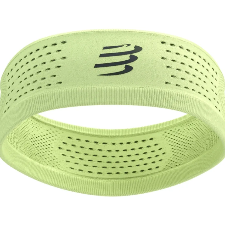 Mutsen < Compressport Thin On/Off Hoofdband - shadow lime