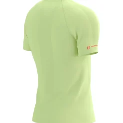 Compressport Trail Racing T-Shirt Heren - shadow lime