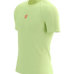Compressport Trail Racing T-Shirt Heren - shadow lime