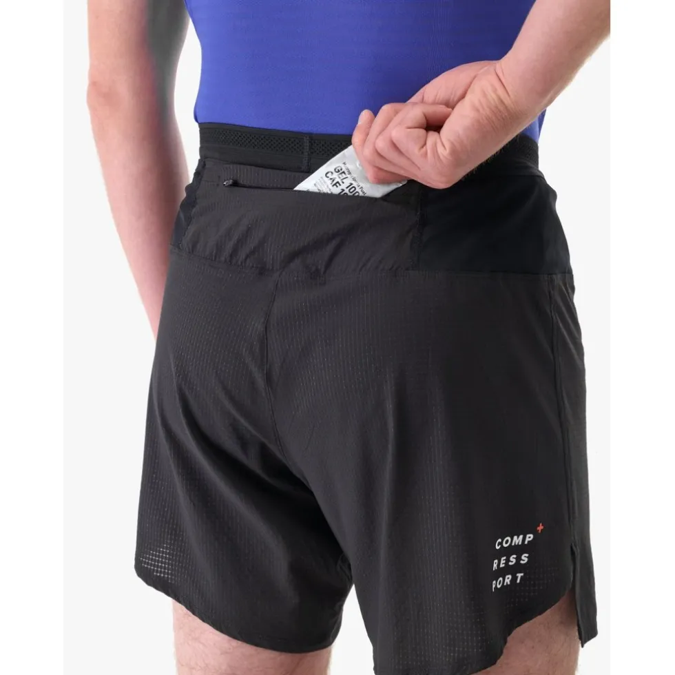 Compressport Trail Racing Overbroek Heren - zwart