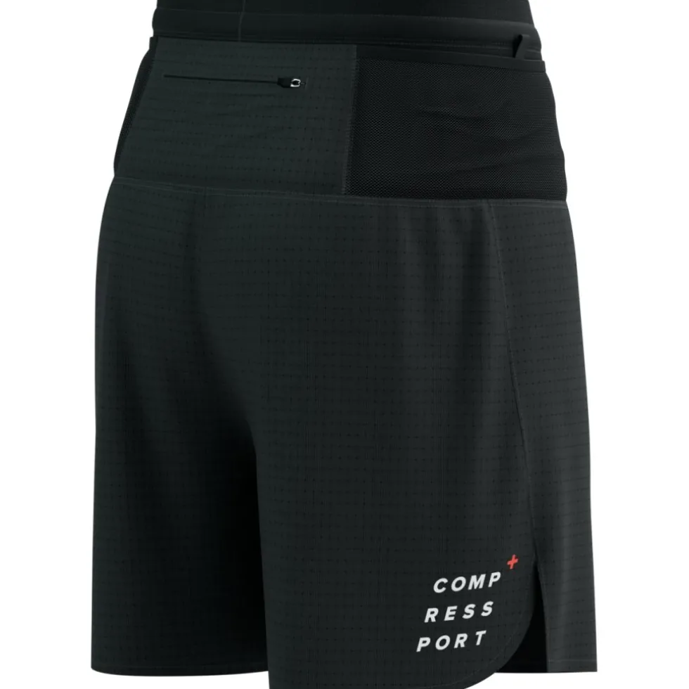 Compressport Trail Racing Overbroek Heren - zwart