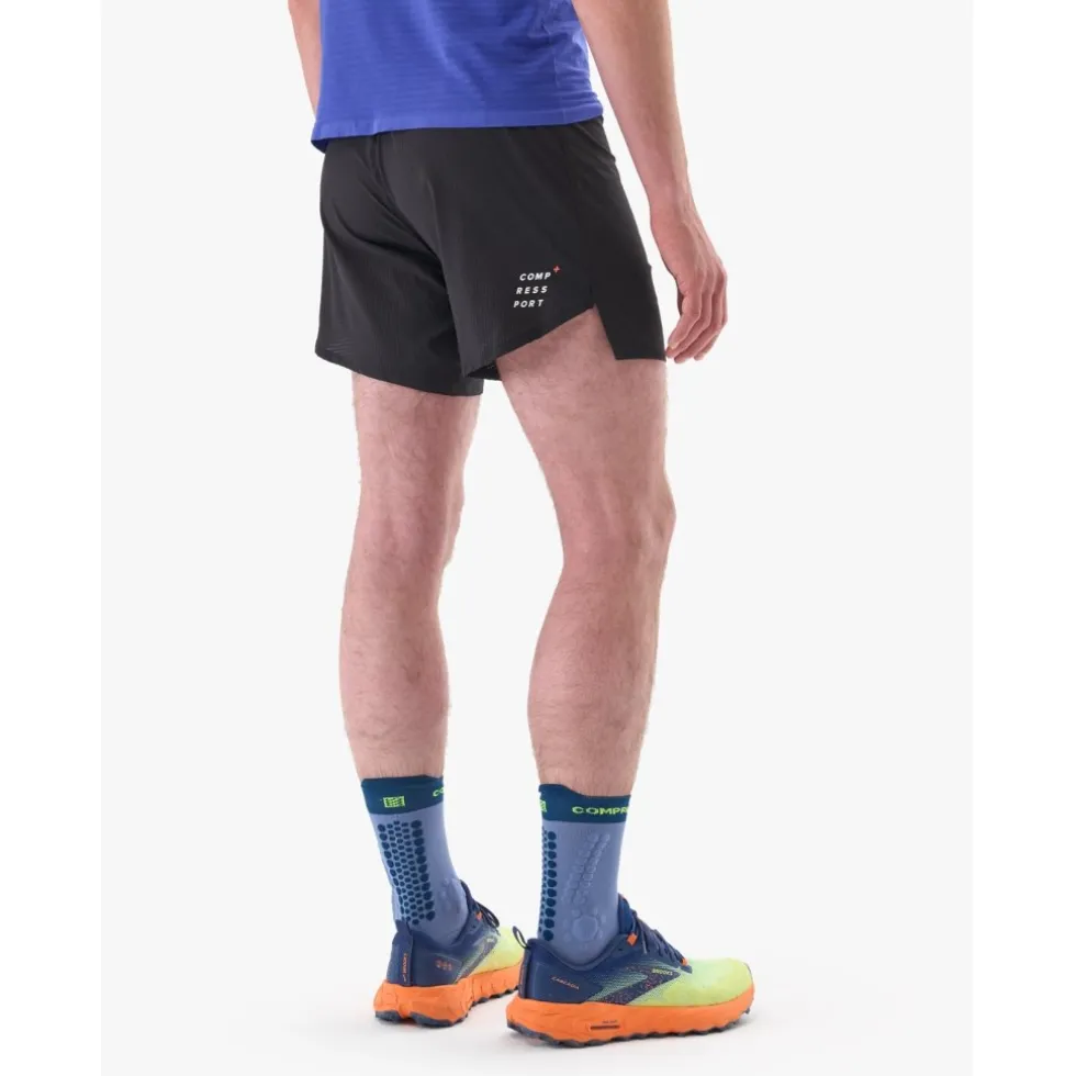Compressport Trail Racing Overbroek Heren - zwart