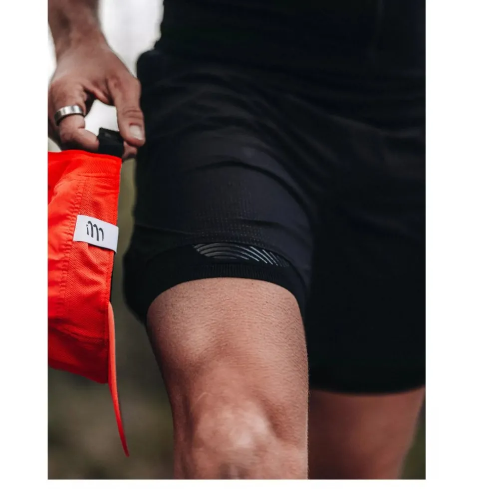 Compressport Trail Racing Overbroek Heren - zwart
