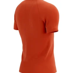 Compressport Trail Racing T-Shirt Heren - tigerlily