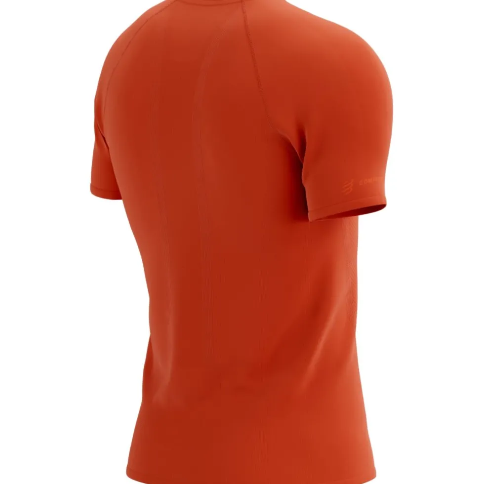 Compressport Trail Racing T-Shirt Heren - tigerlily