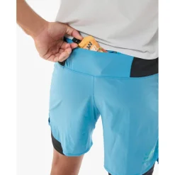 Broeken & Rokken < Compressport Trai Racing 2-in-1 hort Heren - nore bue