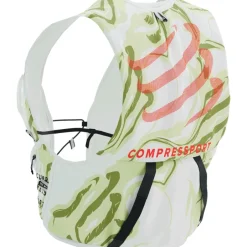 Rugzakken & Drinksystemen < Compressport UtRun Evo Pack 10 Drinkrugzak - sugar/green camo
