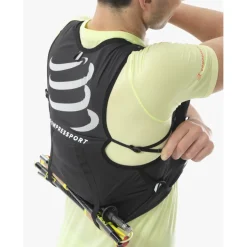 Compressport UltRun Evo Pack 10L Drinkrugzak - zwart