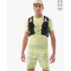 Compressport UltRun Evo Pack 10L Drinkrugzak - zwart