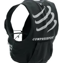 Compressport UltRun Evo Pack 10L Drinkrugzak - zwart