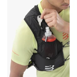 Compressport UltRun Evo Pack 10L Drinkrugzak - zwart