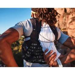 Compressport UltRun S Pack Evo 15L Drinkrugzak - zwart