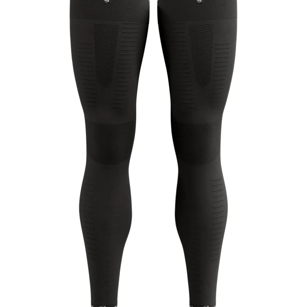 Compressport Full Legs Recovery Compressie Beenwarmers 2.0 - zwart