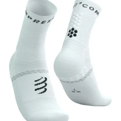 Compressport Pro Marathon Sokken v2.0 - wit/zwart