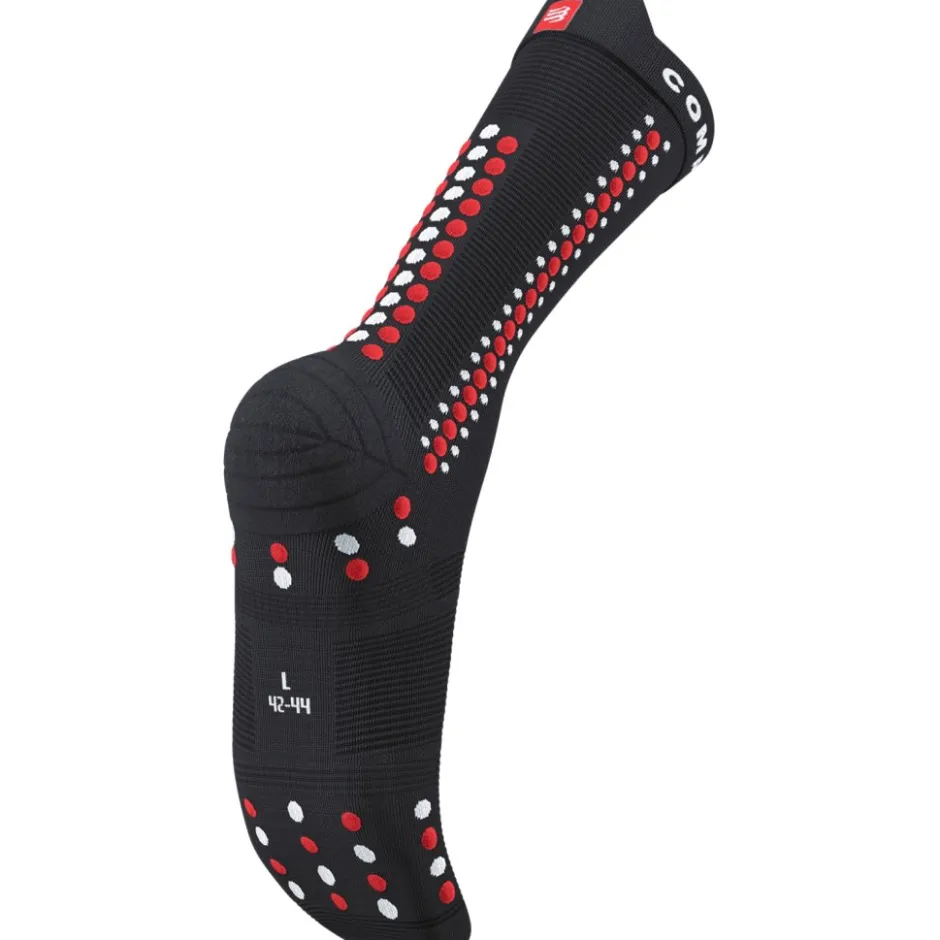 Fietssokken < Compressport Pro Racing Bike Compressiesokken v4.0 - zwart/rood