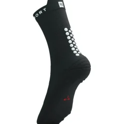Compressport Pro Racing Compressiesokken v4.0 Run High - black/white/core red