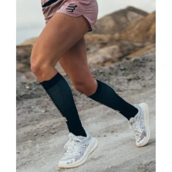 Compressport R2 3.0 Kuitcompressoren - Eat My Dust! - dark gull gray