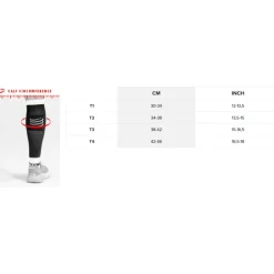 Sportbandages & Braces|Sportbandages & Braces < Compressport R2 3.0 Kuitcompressoren - zwart/wit