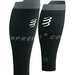 Compressport R2 Oxygen Kuitcompressoren - black/steel grey