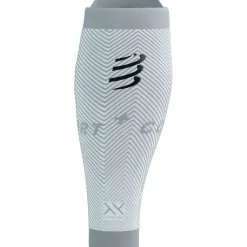 Compressport R2 Oxygen Kuitcompressoren - white/nebel grey
