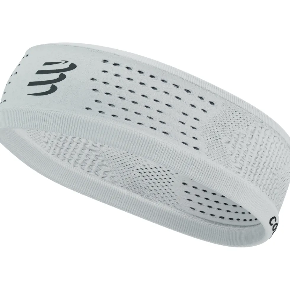 Compressport Thin On/Off Hoofdband - wit/zwart