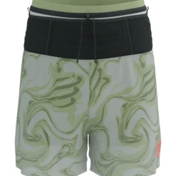 Compressport Trail Racing 2-in-1 Short Heren - green camo