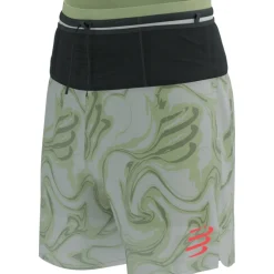 Compressport Trail Racing 2-in-1 Short Heren - green camo