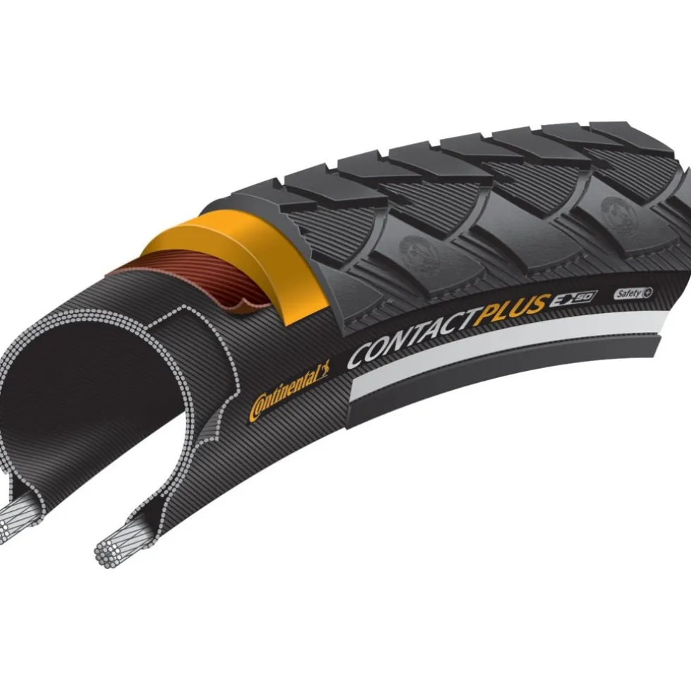 Continental Contact Plus E-Bike Draadband ECE-R75 - 28"