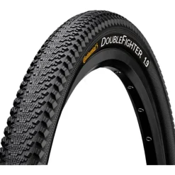 Banden < Continental Double Fighter III Sport MTB Draadband 26x1.9" - zwart