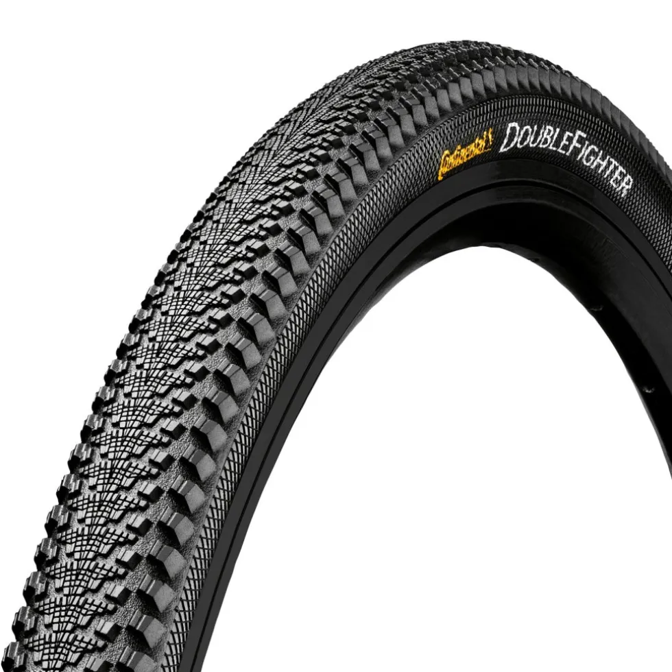 Continental Double Fighter III Sport MTB Draadband 26x1.9" - black Reflex