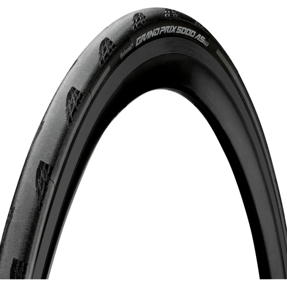 Continental Grand Prix 5000 AS TR Vouwband - Vectran Breaker | LazerGrip - 32-622 - zwart/zwart