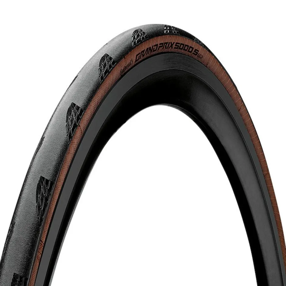 Banden < Continental Grand Prix 5000 S TR Vouwband - 30-584 | zwart/transparant