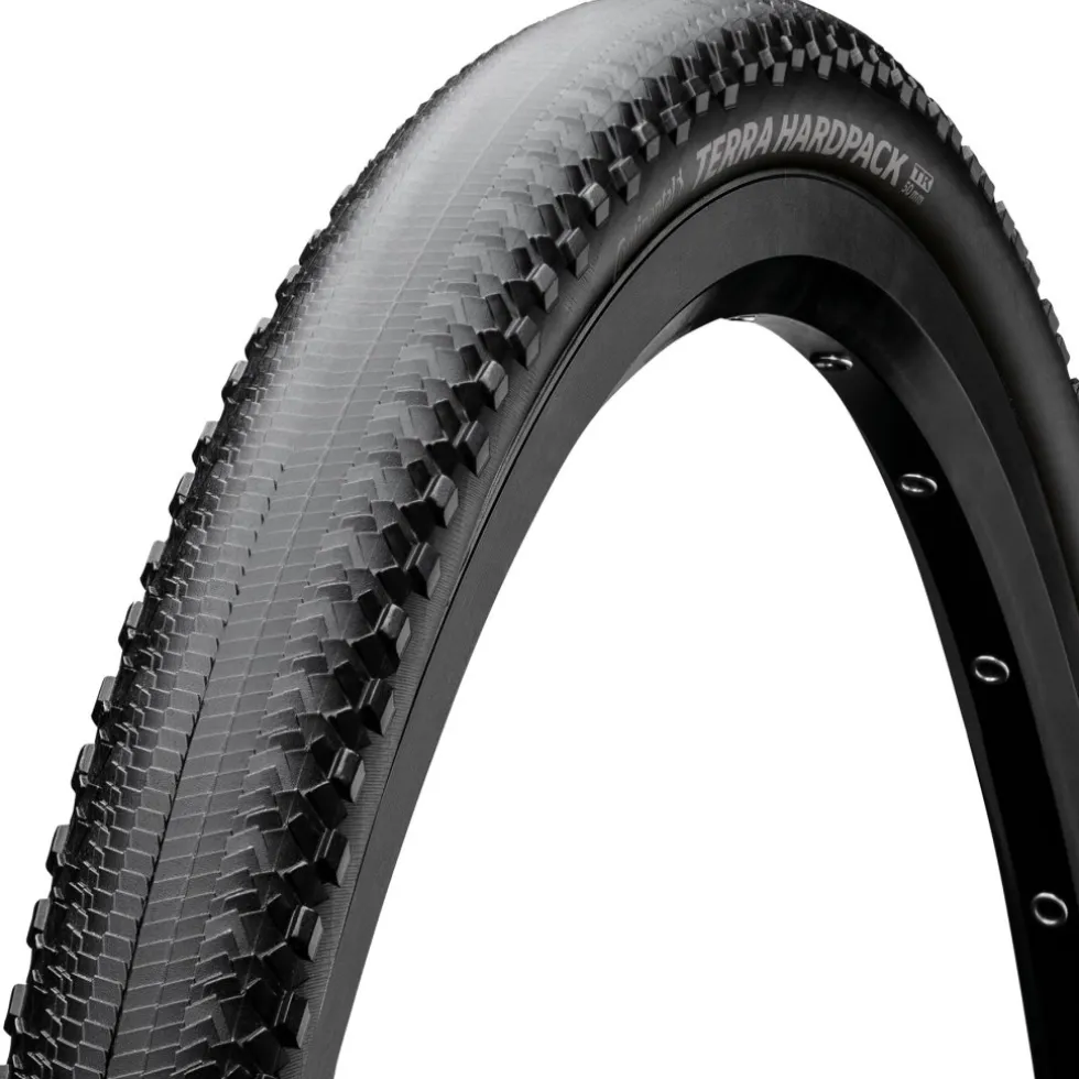 Continental Terra Hardpack Vouwband - Gravel | ShieldWall | PureGrip - 50-622 | zwart