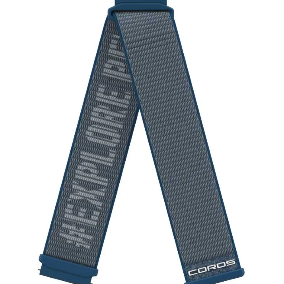 Sporthorloges|Sporthorloges < Coros 22mm Nylon Armband voor APEX 2 Pro - regulier