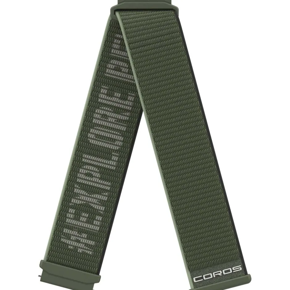 Sporthorloges|Sporthorloges < Coros 22mm Nylon Armband voor APEX 2 Pro - regulier