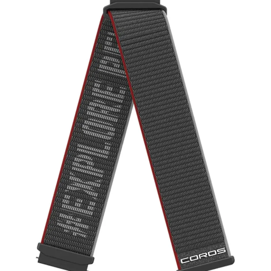 Sporthorloges|Sporthorloges < Coros 22mm Nylon Armband voor APEX 2 Pro - regulier