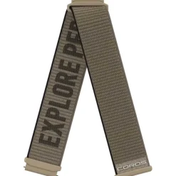 Sporthorloges|Sporthorloges < Coros 22mm Nylon Armband voor APEX 2 Pro - regulier
