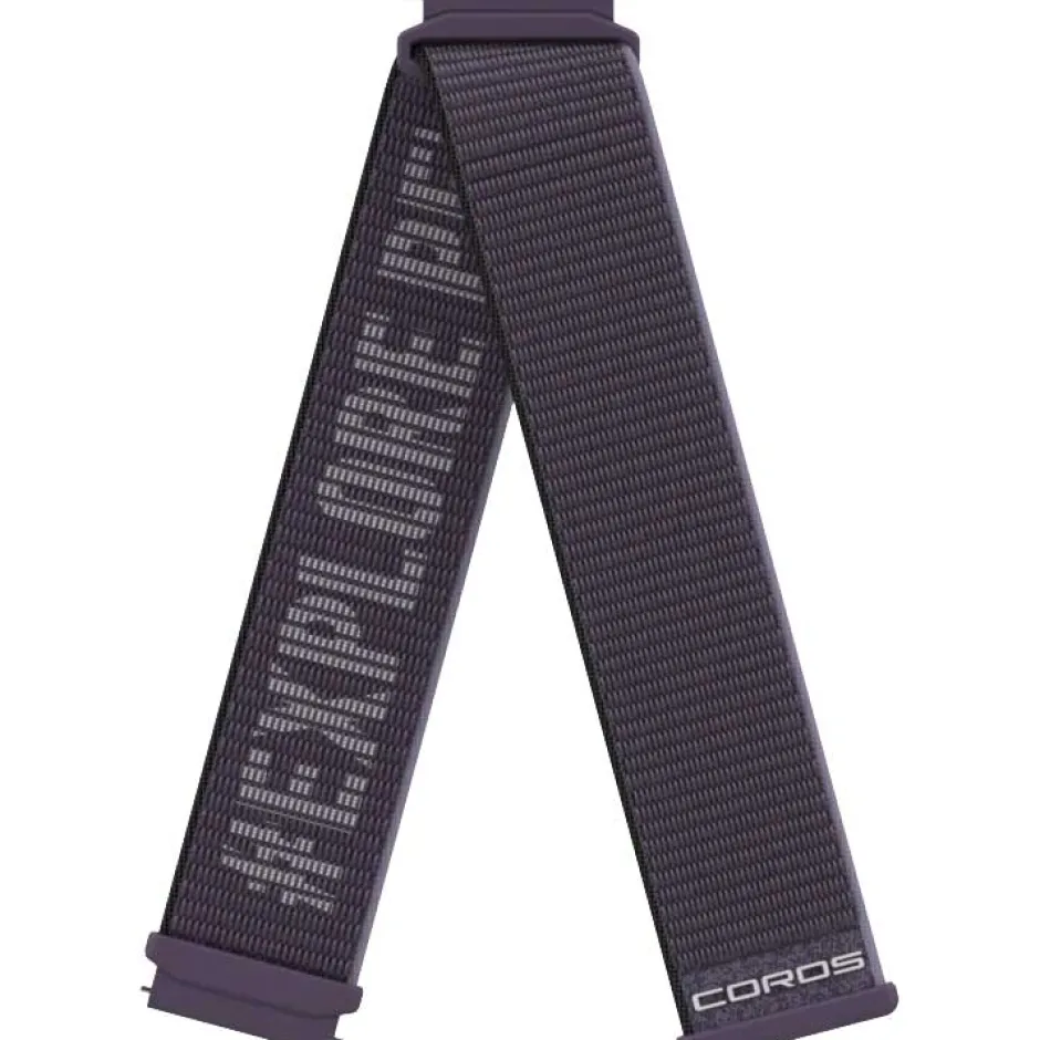 Sporthorloges|Sporthorloges < Coros 22mm Nylon Armband voor APEX 2 Pro - kort
